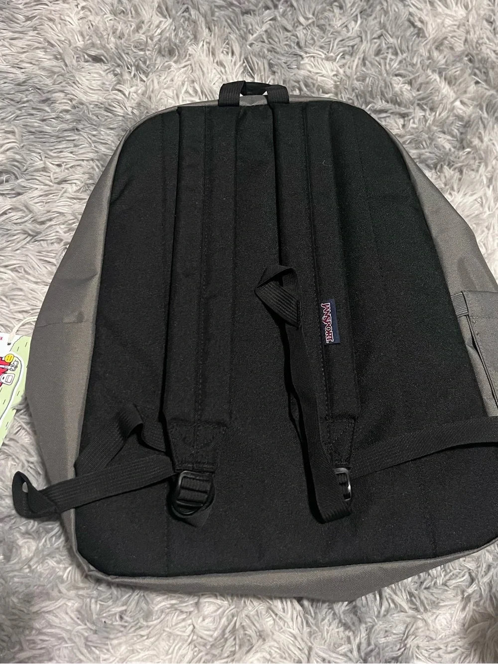 Jansport Dark Gray Everyday Backpack with Front Pocket